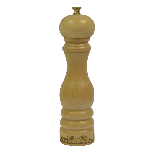 [6600010] Peugeot Moulin à poivre Alpe naturel avec décor gravé - 220 mm