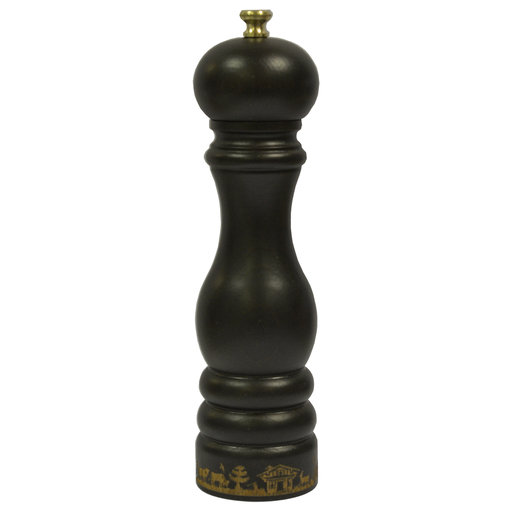 [6600015] Peugeot Moulin à poivre Alpe chocolat avec décor gravé - 220 mm