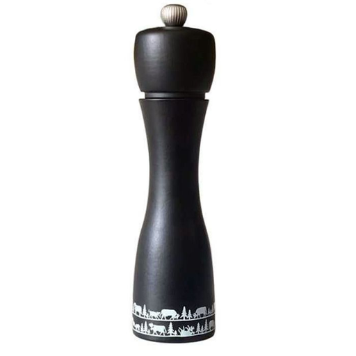[6600060] Peugeot Moulin à poivre Tahiti noir avec décor 20cm