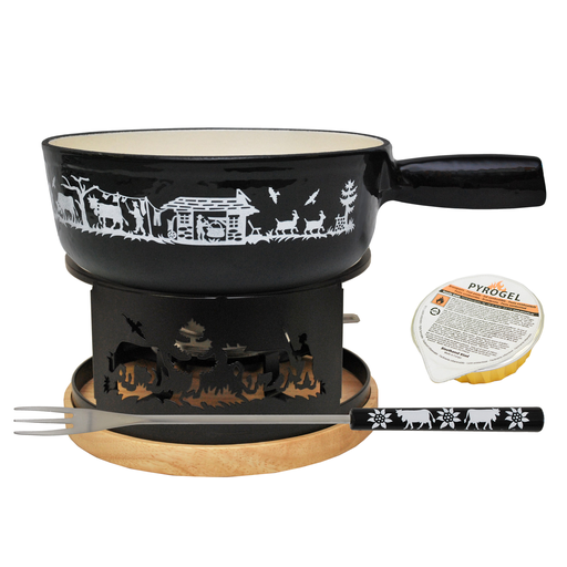 [26821212] ALPES Set Fondue 9pcs 21cm