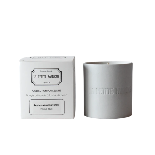[PF-06] La Petite Fabrique Bougie porcelaine "Rendez-vous Inattendu" 