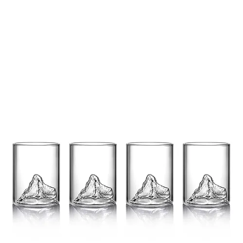 [MATSHOT4] Coffret Alpinte Shot - 4 verres (Cervin)