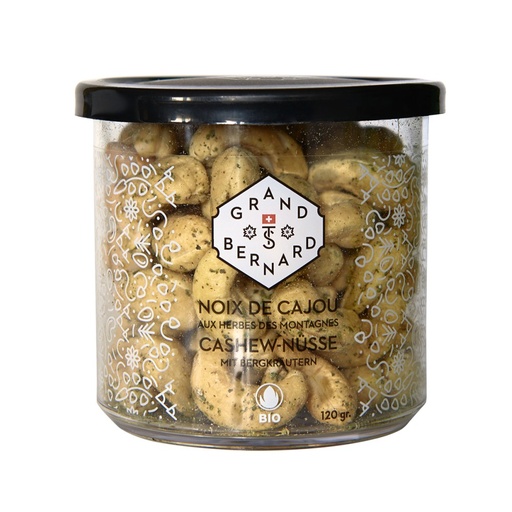 Grand-St-Bernard Noix de cajou aux herbes des alpes Bio 