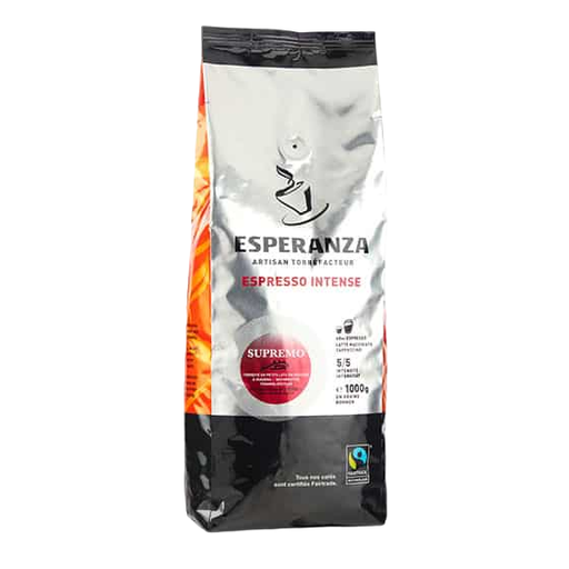 [CE06] Café Esperanza Supremo Fairtrade, en grains - 1 kg