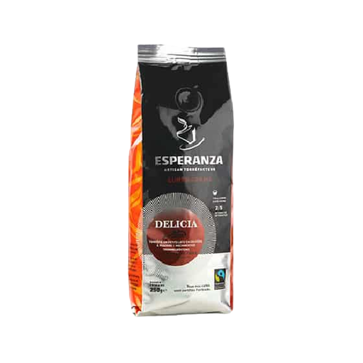 [CE07] Café Esperanza Delicia Fairtrade, en grains - 250 gr