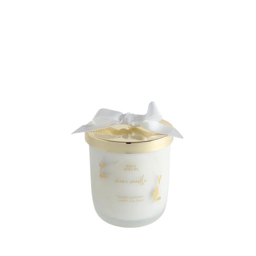 Deux Soeurs bougie Sucre Vanillé - taille M 