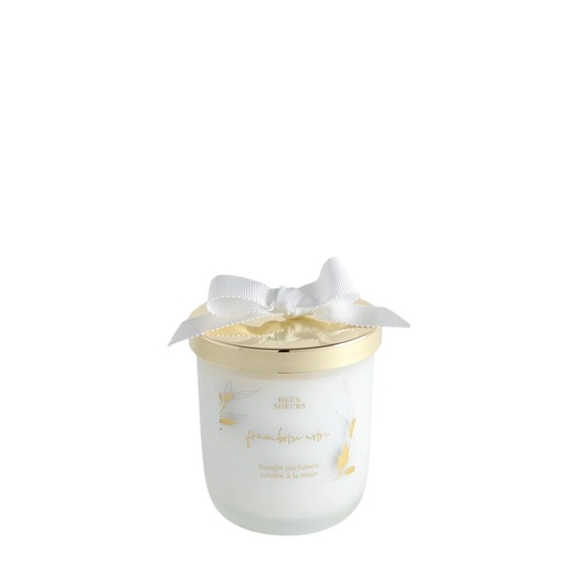 Deux Soeurs bougie Framboise Noire - taille M 