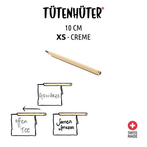 Tütenhüter crème XS 10cm