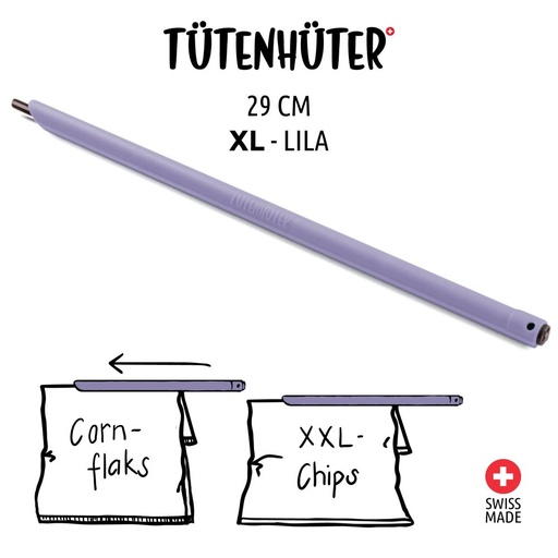 [200 013] Tütenhüter violet XL 29cm
