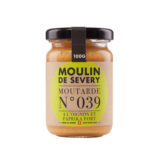Moutarde à l'Oignon et Paprika fort N°039 - 100gr