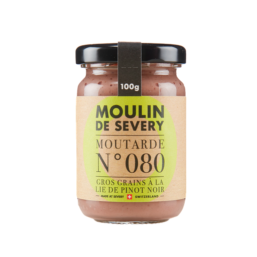 Moutarde Gros grains à la Lie de Pinot Noir N°080 - 100gr