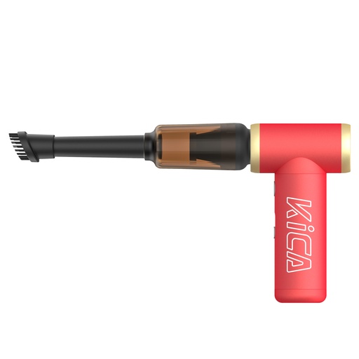 [4001052] Aspirateur/souffleur KiCA Jet fan 2S Vacuum Kit rouge