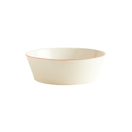 [C-04-27-BOWL-ORANGE-008] Ono Mao Saladier Aberta peint à la main