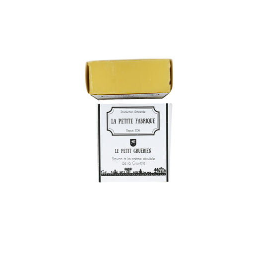 [PF-32] La Petite Fabrique Savon à la crème double "Le petit Gruérien"