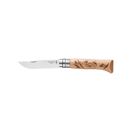 [002188] N°08 Gravure Ski Opinel - 002188