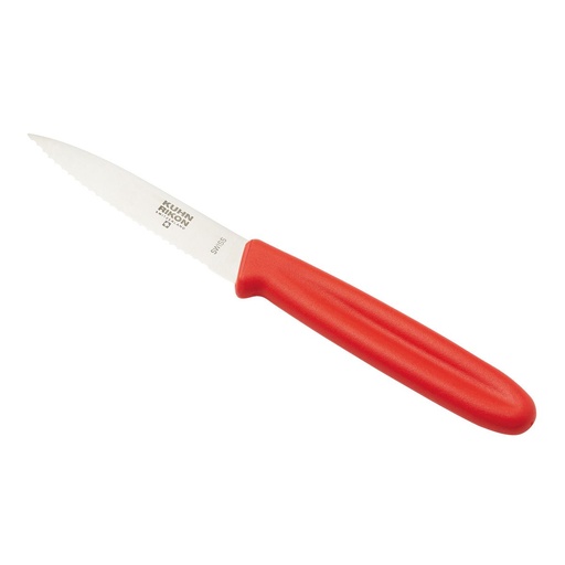 [22213] Kuhn Rikon Couteau d'office dentelé rouge 22213