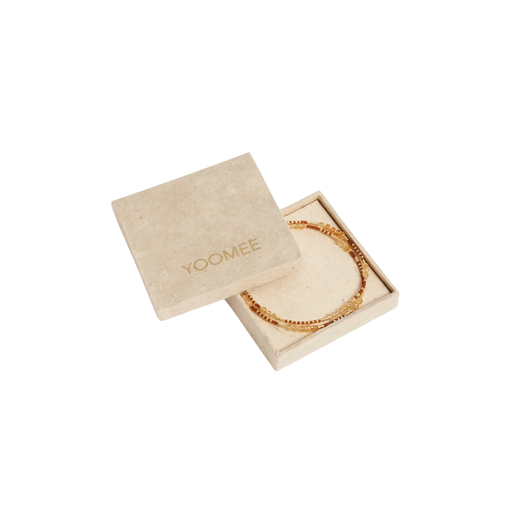 Yoomee Collier DINA citrin - ambre / argenté