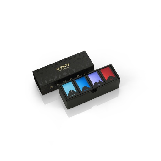 Coffret Alpinte verres à shot - 4 verres