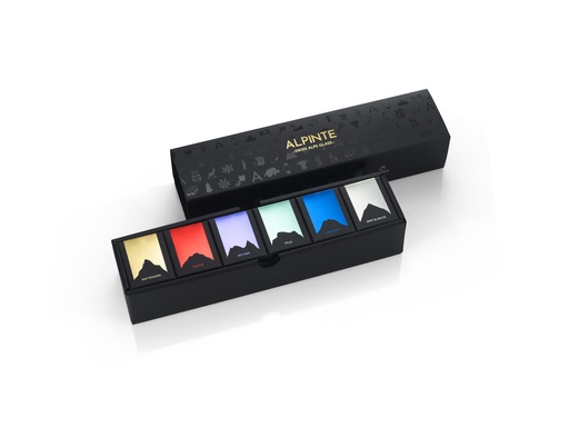 Coffret Alpinte verres à shot - 6 verres