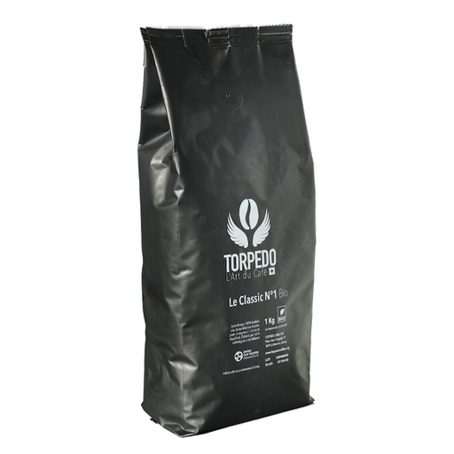 Café Torpedo Classic n°1, en grains - 1kg