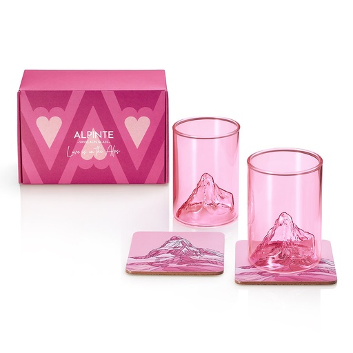 [SETSTV] Alpinte Set St-Valentin – Duo verres & sous-verres
