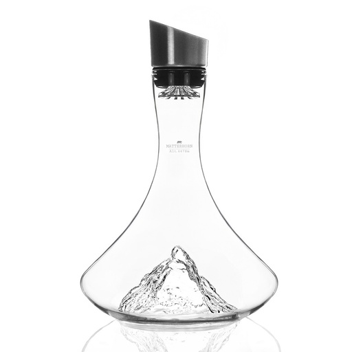 [TOPO-C-M] Alaskan Maker Carafe à décanter Topographic Mt Matterhorn
